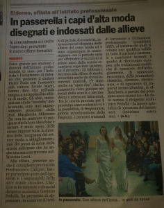 Articolo giornale